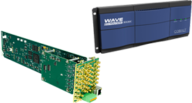 12G-SDI/ASI/MADI対応 ルーティングスイッチャー  WAVE Routers シリーズ